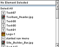 Toolbar 5 Element Selector