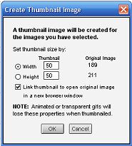 Create A Thumbnail Image