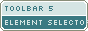 Toolbar 5 - Element Selector